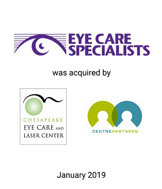 Griffin Serves as Exclusive Investment Banker to Eye Care Specialists, P.C. and KSC Holdings, Inc.
