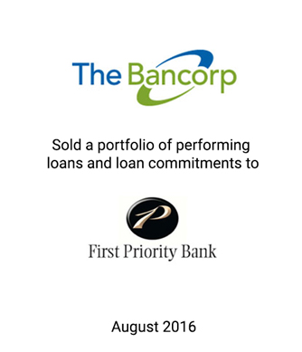 Griffin Serves as Exclusive Financial Advisor to The Bancorp Group