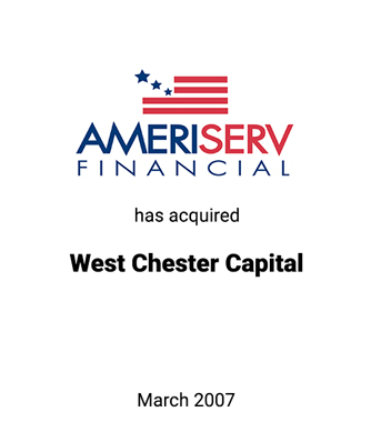 Griffin Serves as Exclusive Financial Advisor to AmeriServ Financial, Inc.